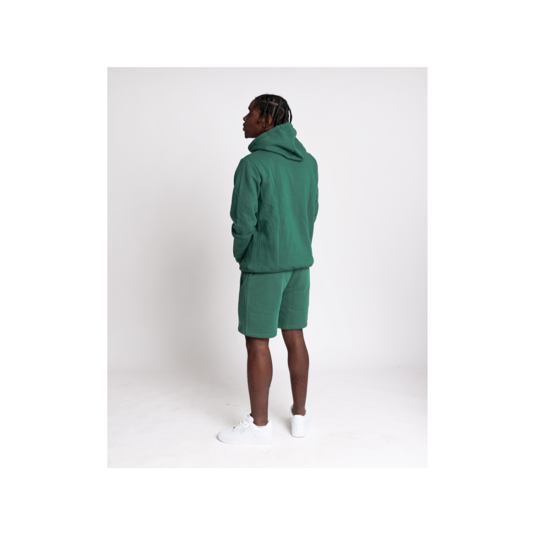 Kayalim Regime Embroidered Script Logo Hoodie
